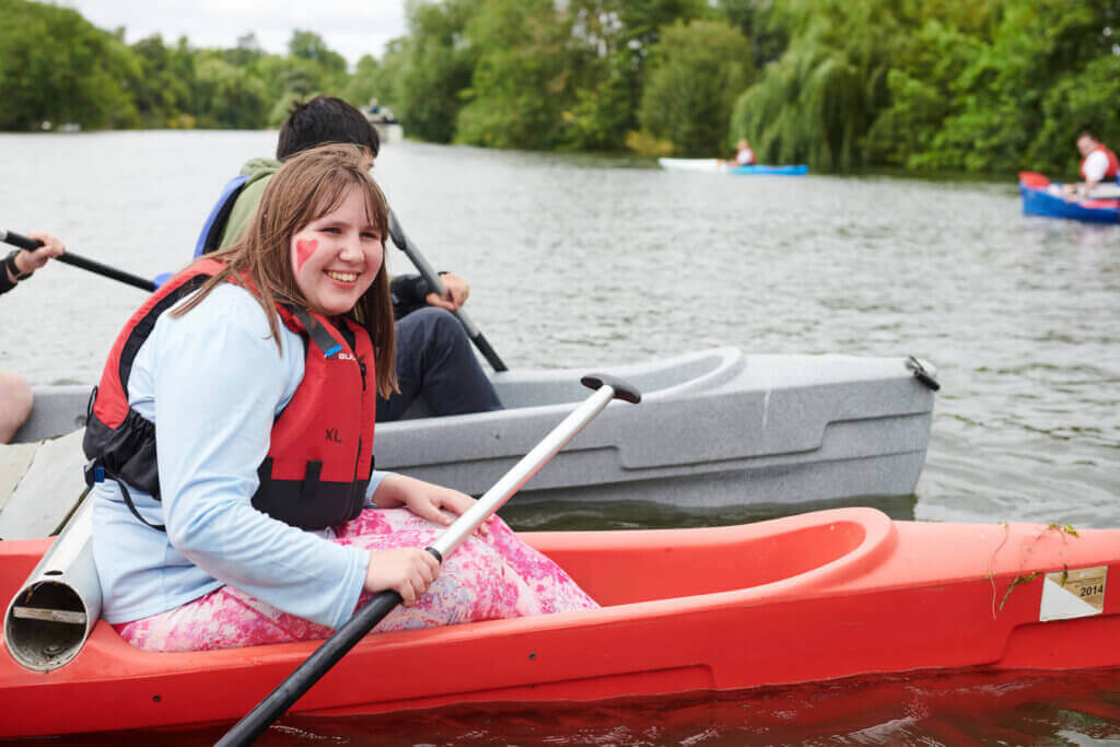 Scouts Canoeing